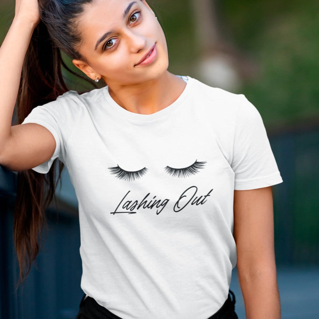 lashing-out-white-t-shirt-womens-mockup-featuring-a-young-woman-grabbing-her-hair