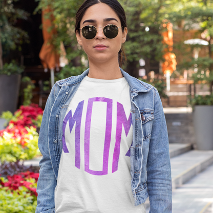 mom-purple-design-white-t-shirt-mockup-of-an-athleisure-styled-woman