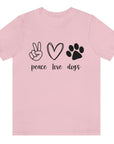    peace-love-dogs-pink-t-shirt