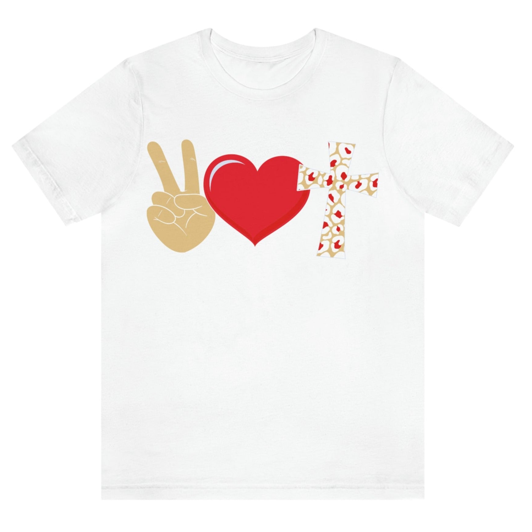 peace-love-jesus-white-t-shirt-religious-inspiring