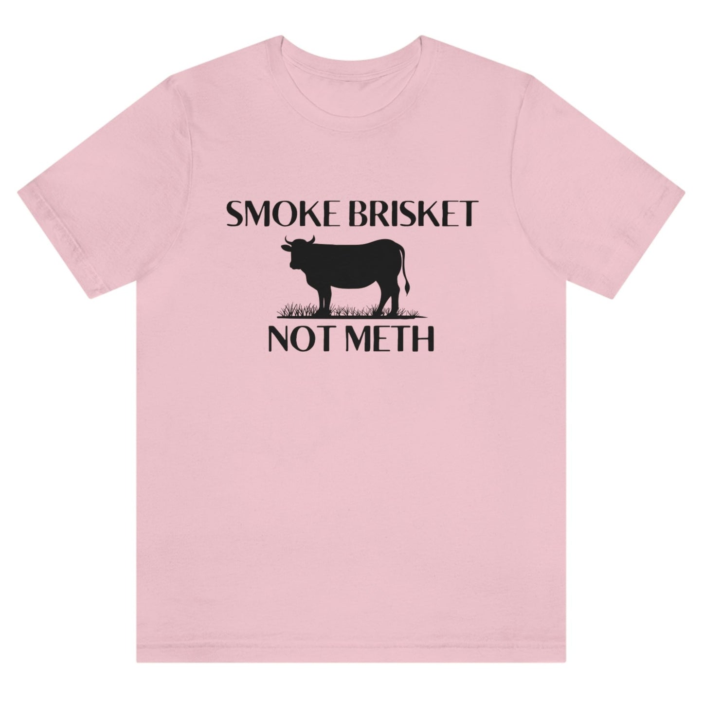 smoke-brisket-not-meth-pink-t-shirt-funny-cow