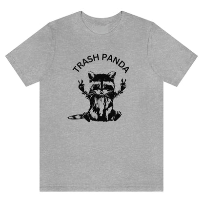 trash-panda-racoon-athletic-heather-t-shirt-unisex